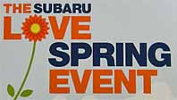 visit your subaru dealer March 2-April 3, 2012