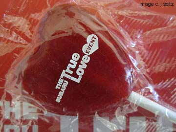 2011 Subaru True Love Event lollipop