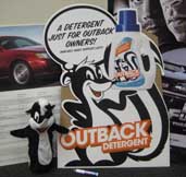Subaru Outback detergent- ad campaign 9/09