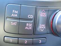 Subaru Tribeca XM radio button