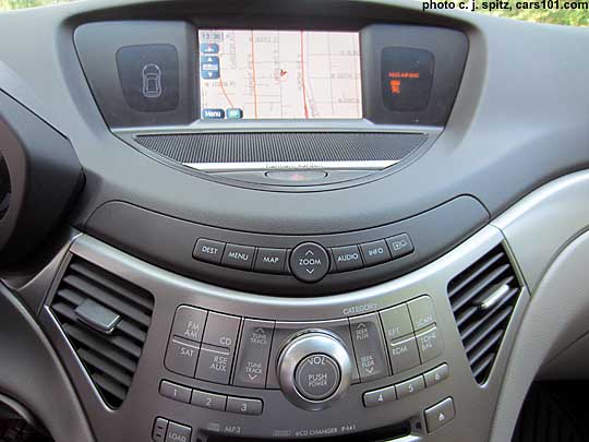Subaru Tribeca with navigation