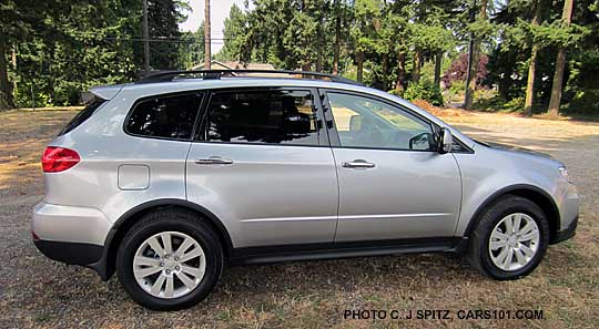 side view subaru tribeca 2103, 2012, 2011, 2010