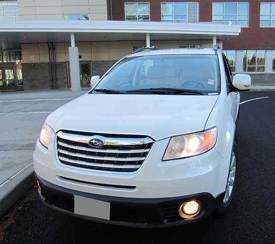 2014 tribeca front view, satin white