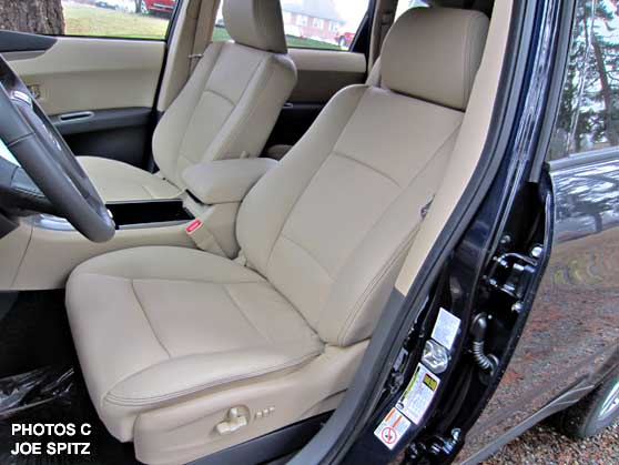 2014 subaru tribec a limited driver seat