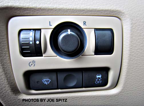 driver controls, 2014 subaru tribeca