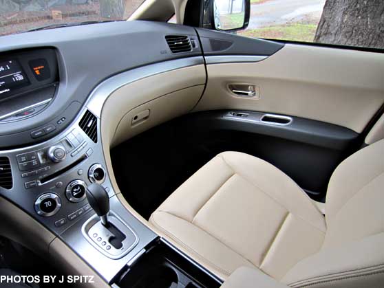 passenger seat, subaru tribeca, 2014 model shown