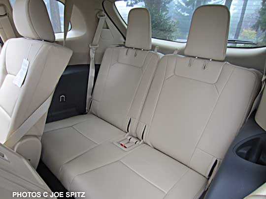 3rd row rear seats, 7 passenger subaru tribeca