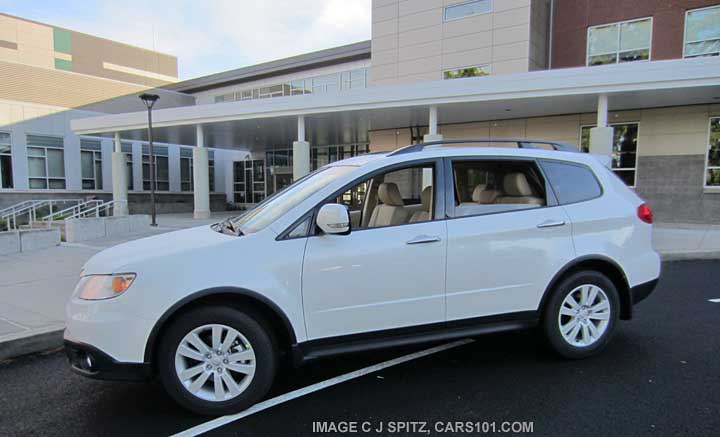 2014 subaru tribeca, satin white pearl