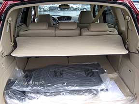 optional rear vinyl cargo cover