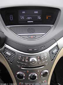 2010 console with Harman Kardon audio, Subaru Tibeca