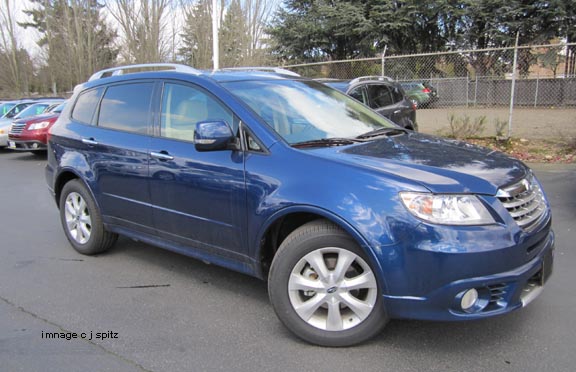 2011 Subaru Tribeca Touring, azurite blue color