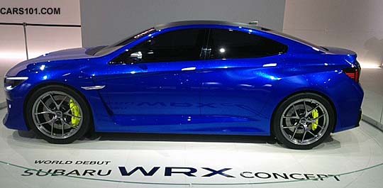 2015 WRX concept car, shown march 2013 at the New York Int'l auto show