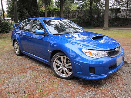 wrx sti 4 door sedan, 2012 model