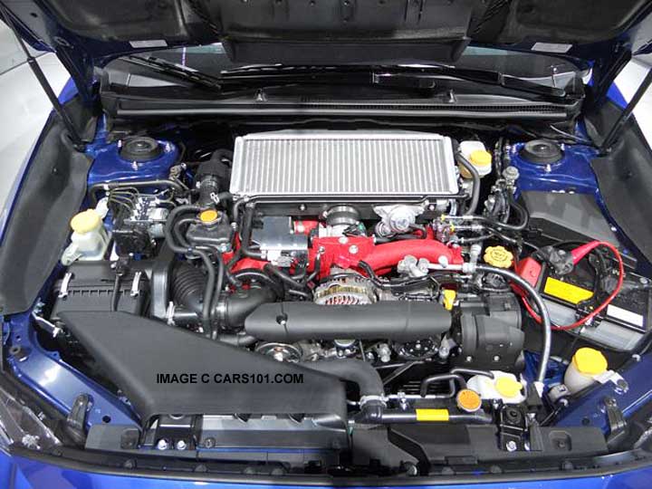 2015 Subaru WRX STI 2.5l engine