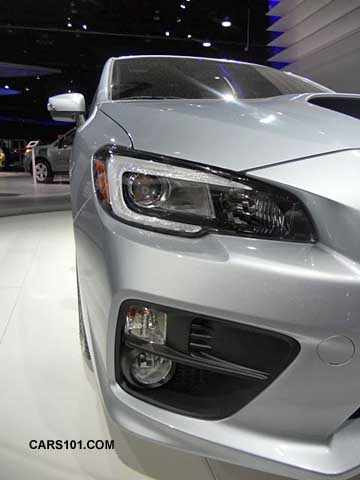 2015 STI Limited headlight