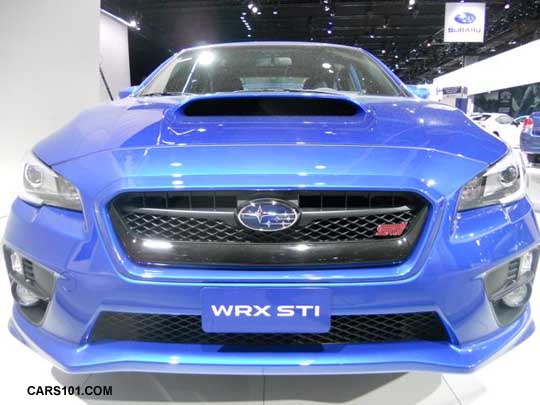 2015 subaru STI Launch Edition front grill, fog lights