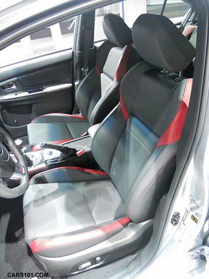 2015 STI Limited front power driver's seat