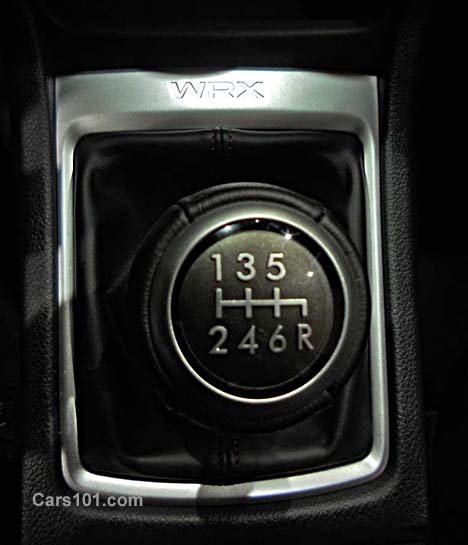2015 wrx 6 speed manual transmission stick shift knob