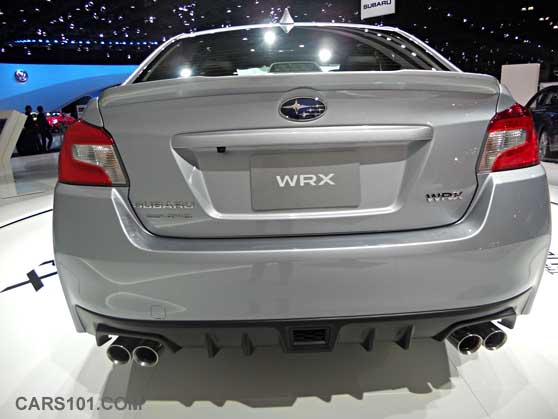 ice silver trunk, 2015 subaru wrx 4 door sedan