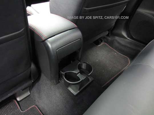 2015 wrx with standard rear seat cupholder