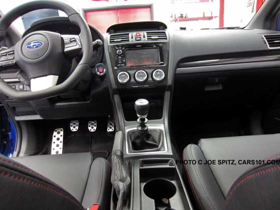 2015 wrx limited with navigation instrument panel