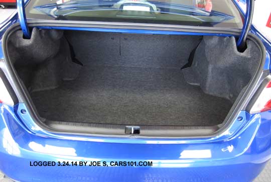 open trunk, 2015 wrx limited