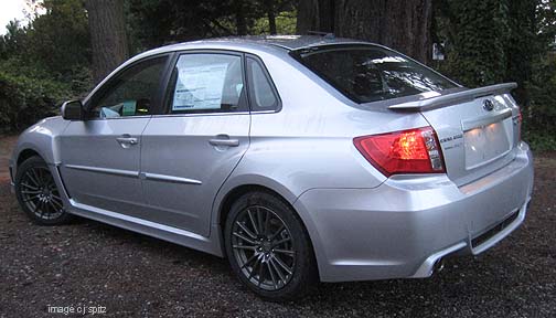 4 DOOR 2012 WRX SEDAN, ICE SILVER SHOWN