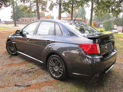 Subaru WRX 4 door sedan