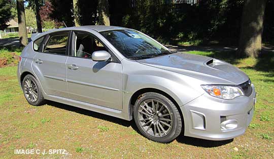 ise silver 2013 subaru impreza wrx 5 door