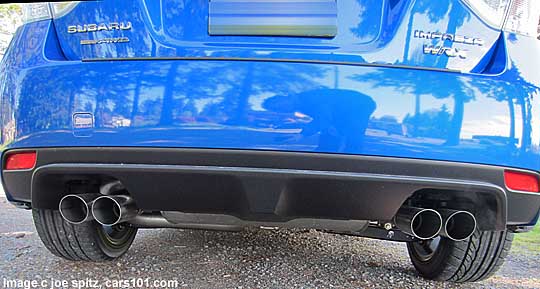 rear diffuser on 2013 wrx 5 door