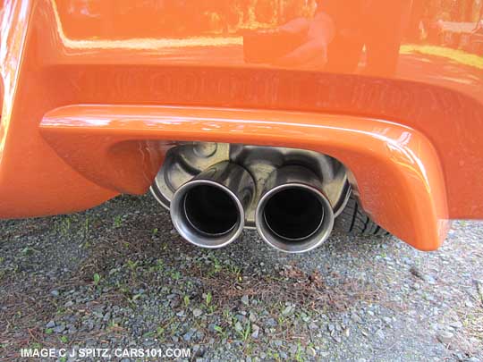 exhaust on 2013 subaru impreza special edition sedan