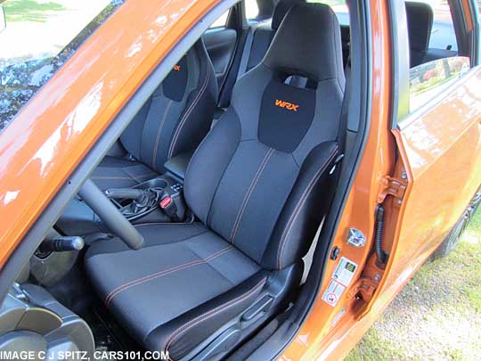 driver's seat 2013 wrx special edition sedan