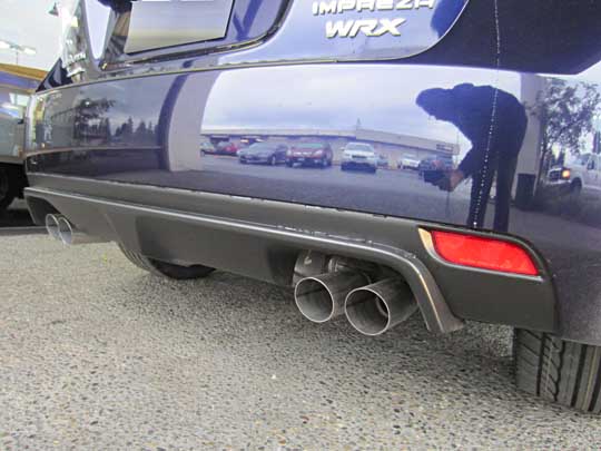 2014 wrx 5 door exhaust