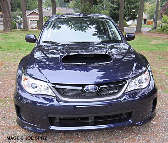 2014 impreza front grill, plasma blue color