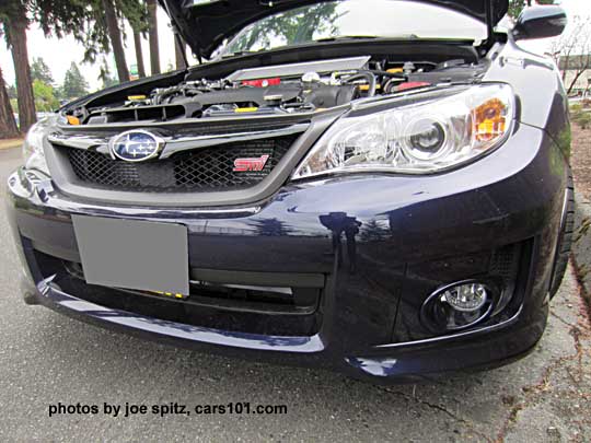 2014 sti front headlight, fog light