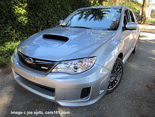 front view 2014 wrx 5 door ice silver