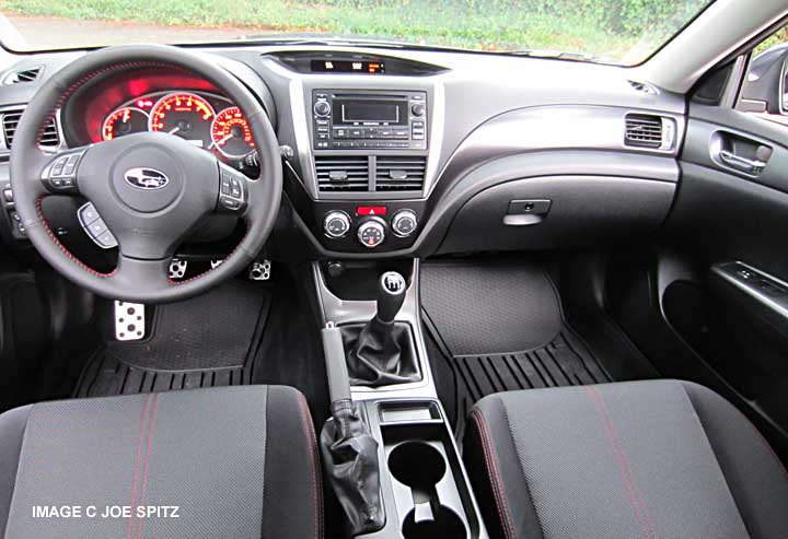 2014 subaru wrx interior