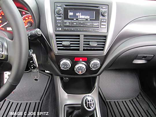 2014 subaru wrx and sti interior dashboard