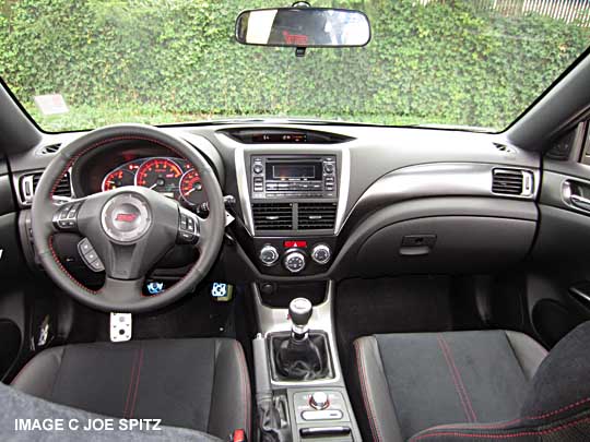 2014 impreza wrx sti interior and dashboard