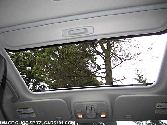 2014 subaru wrx power moonroof