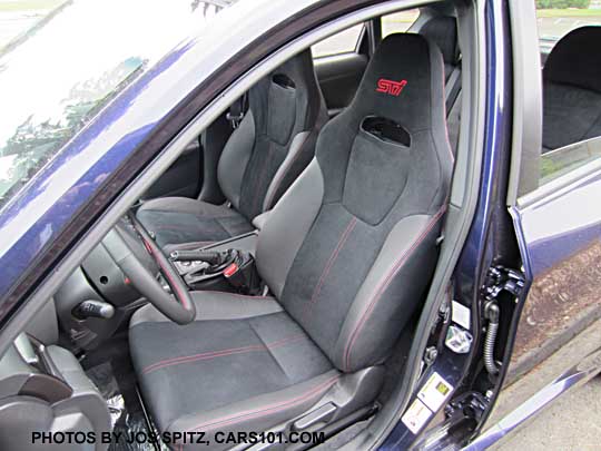 2014 subaru impreza sti bucket seat with alcantara