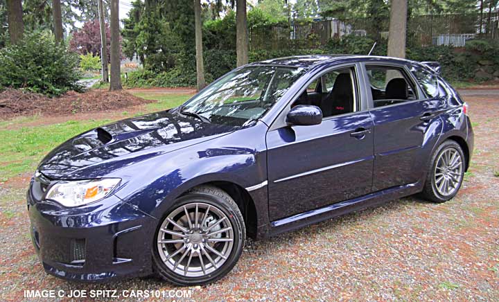 2014 subaru wrx 5 door plasma blue silica