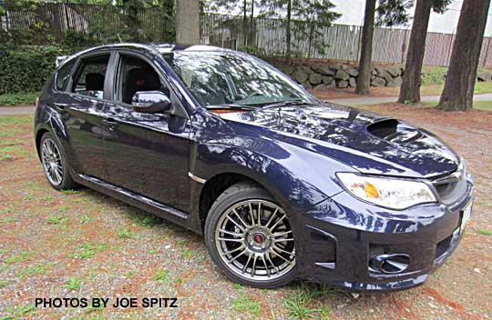 2014 subaru impreza sti 5 door wagon hatchback, plasma blue