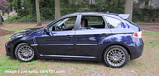 plasma blue 2014 subaru wrx 5 door hatchback