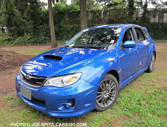 rally blue 2014 subaru nimpreza wrx 5 door