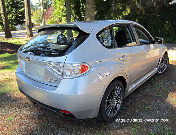 rear gate 2014 subaru impreza wrx 5 door hatchback