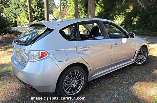 ice silver 2014 subaru wrx 5door wagon