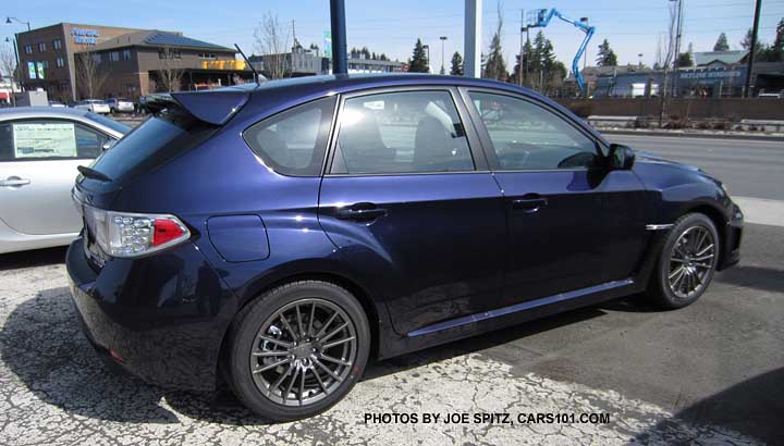 2014 subaru sti 5 door plasma blue color