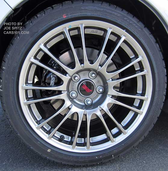 2014 STI 5 door 18" BBS alloy wheel