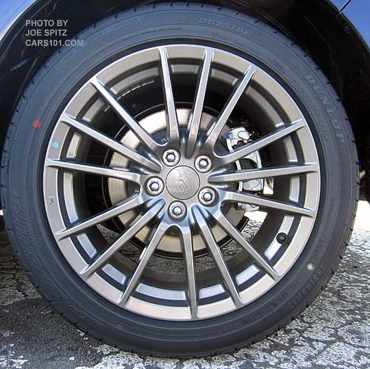 2014 WRX 17" standard gray alloy wheel